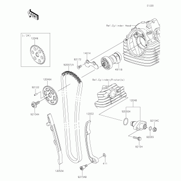 Camshaft(s)/Tensioner