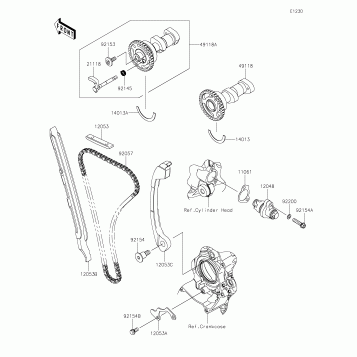 Camshaft(s)/Tensioner