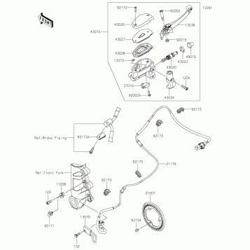 Front Master Cylinder