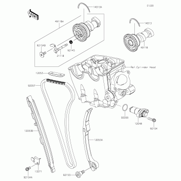 Camshaft(s)/Tensioner