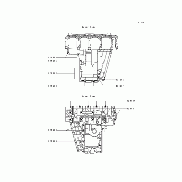 Crankcase Bolt Pattern