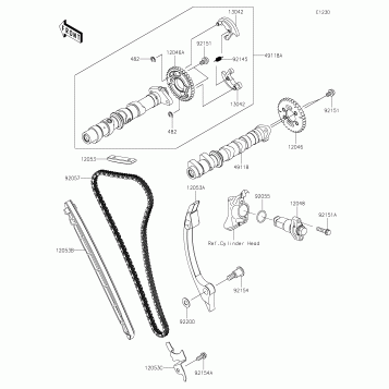 Camshaft(s)/Tensioner