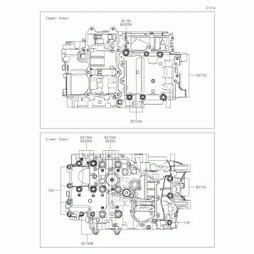 Crankcase Bolt Pattern