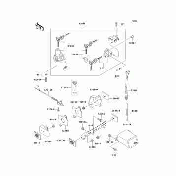 Ignition Switch/Locks/Reflectors
