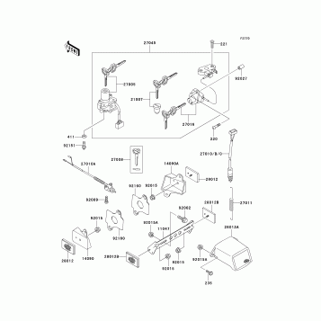 Ignition Switch/Locks/Reflectors