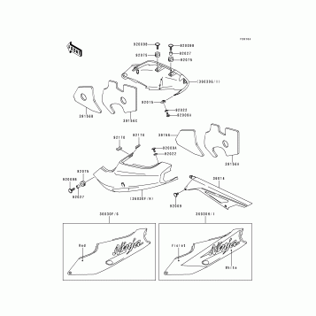Side Covers/Chain Cover(ZX900-B2)