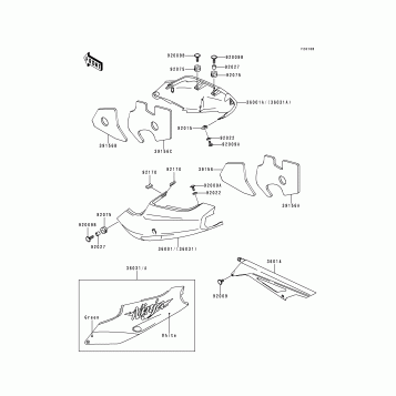 Side Covers/Chain Cover(ZX900-B3)