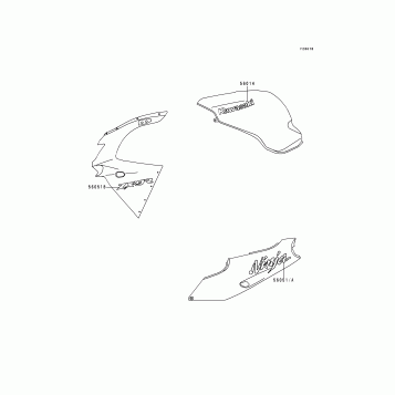 Decals(Red)(ZX900-B2)