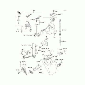 Ignition Switch/Locks/Reflectors