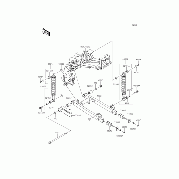 Swingarm/Shock Absorber