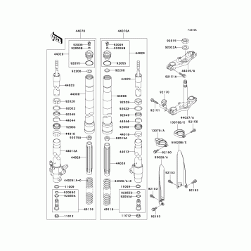 Front Fork(A7F-A9FA)