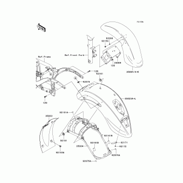 Fenders(JKAVN2B1 7A016370-)