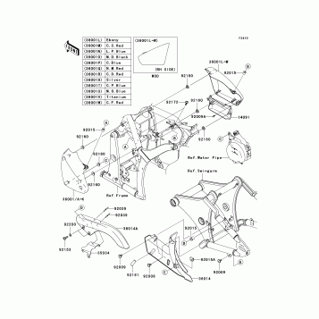 Side Covers/Chain Cover(B6F-B9F)