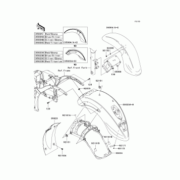 Fenders(-JKAVN2D1 7A011496)