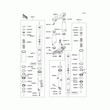 Front Fork(-JKAVN2D1 7A010827)