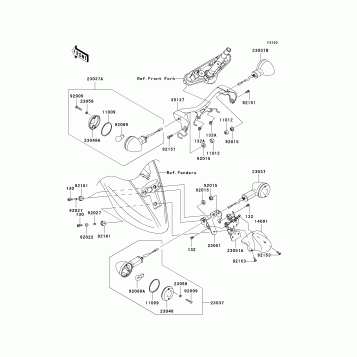Turn Signals(-JKAVN2D1 7A011496)