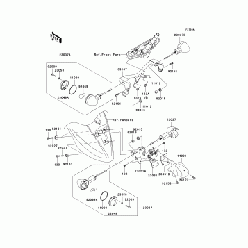 Turn Signals (JKAVN2D1 7A011497-)