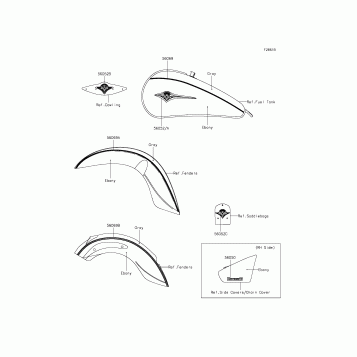 Decals(Ebony/Gray)(DCF)