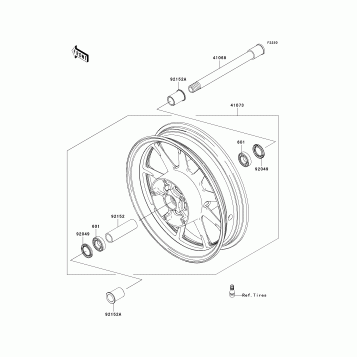 Front Wheel(E9F-EAF)