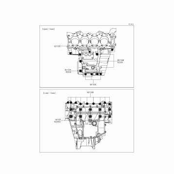 Crankcase Bolt Pattern
