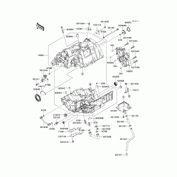 Crankcase(-ER650AE057323)