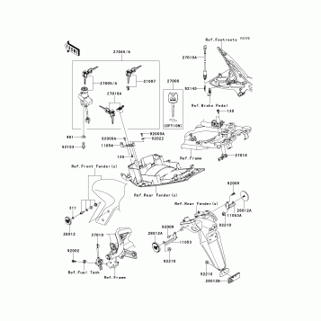 Ignition Switch/Locks/Reflectors