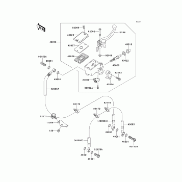 Front Master Cylinder(A7F/A8F)