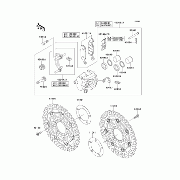 Front Brake(A7F/A8F)