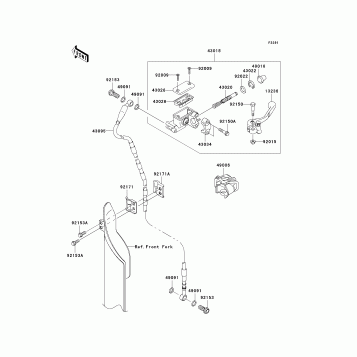 Front Master Cylinder