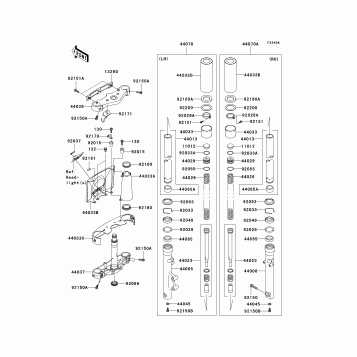 Front Fork(N7F/N7FA/N8F/N8FA)