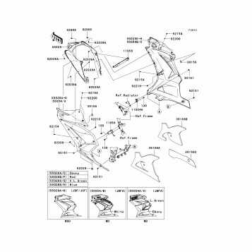 Cowling Lowers(JBF-JCF)