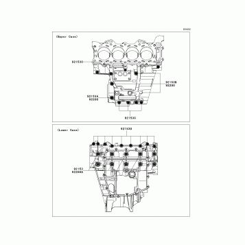 Crankcase Bolt Pattern