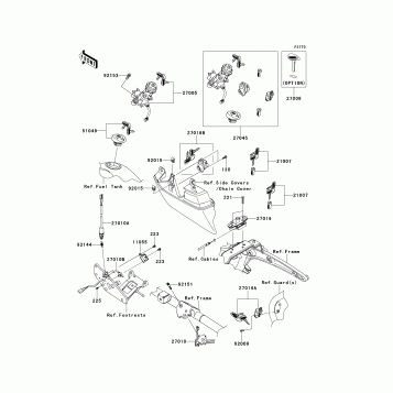 Ignition Switch/Locks/Reflectors