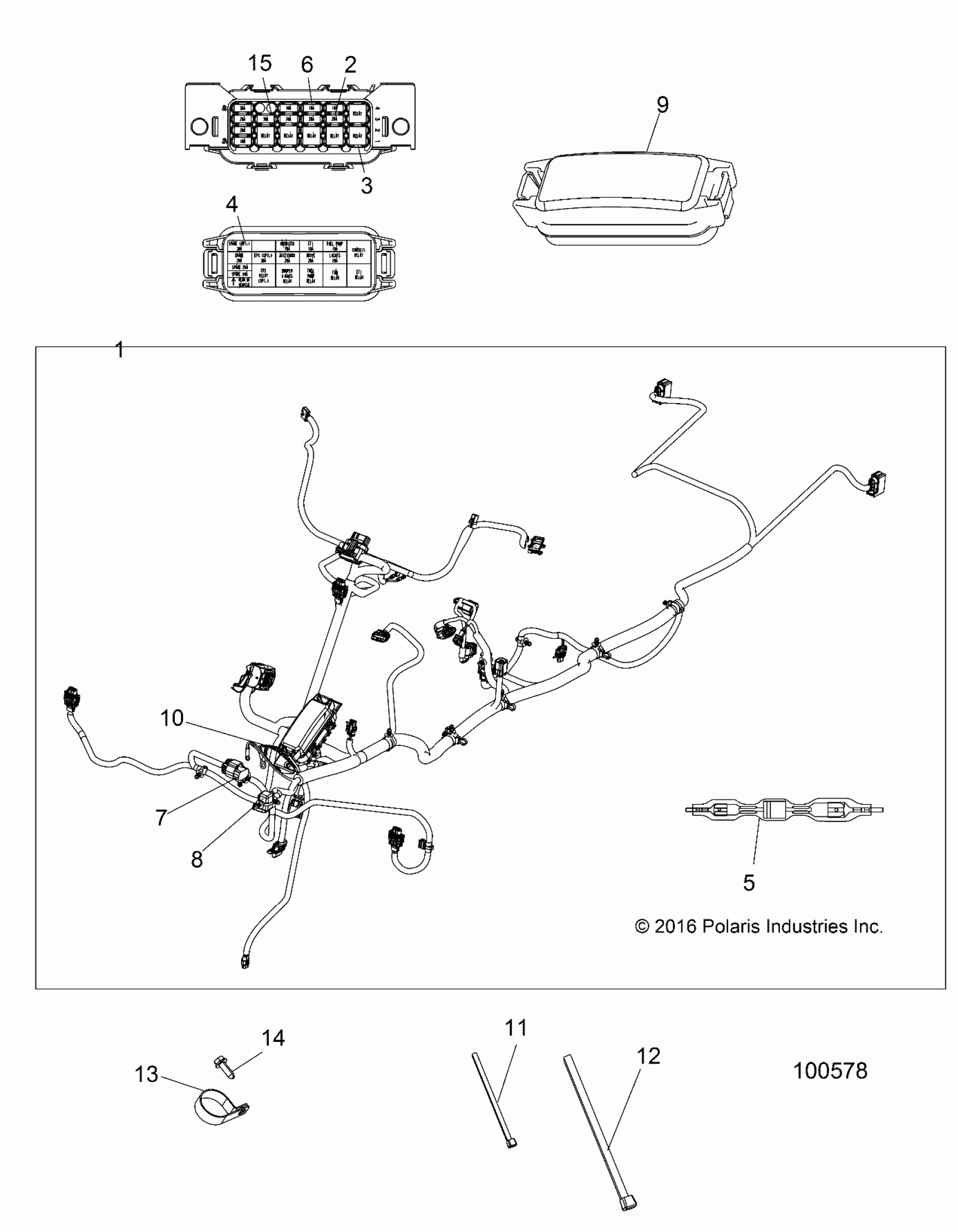 SPORTSMAN 450 HO (R08) - A18SEA50B1/B5/SEE50B5/B8/SEG50B8 2018 ATV ...