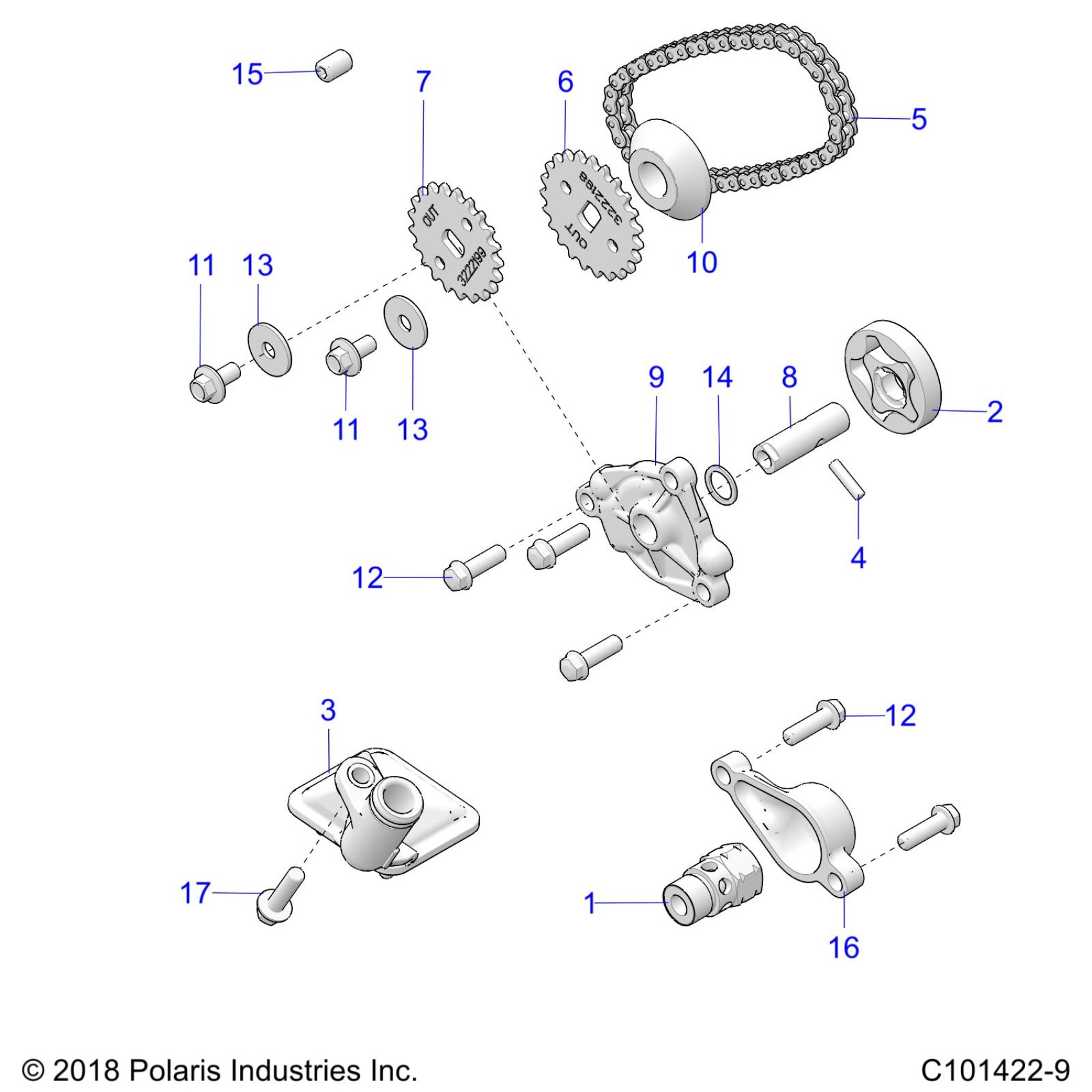 SPORTSMAN 450 HO EPS (R02) - A21SEE50A1/A5/CA1/CA5 2021 ATV Polaris ...
