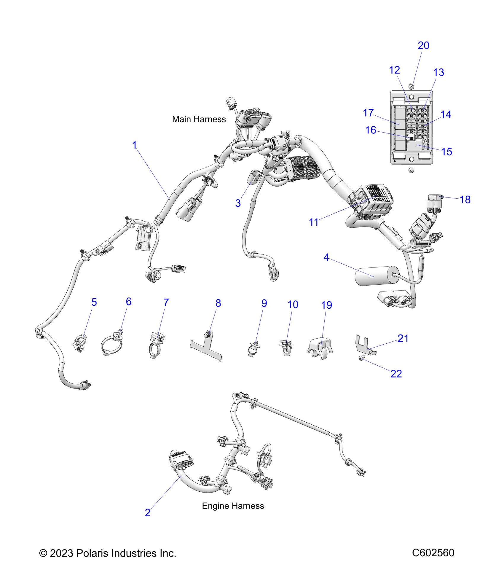 Prostar Rig Motor PROSTAR S4 INDY SP 137 (R01) - S26TDB9FSL/9FSM 2026 SNO SNOW Polaris ...