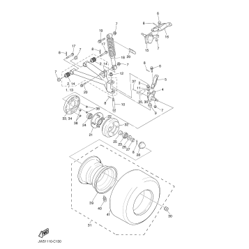 FRONT SUSPENSION WHEEL