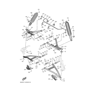 FRONT SUSPENSION WHEEL