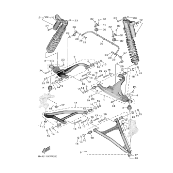 FRONT SUSPENSION WHEEL