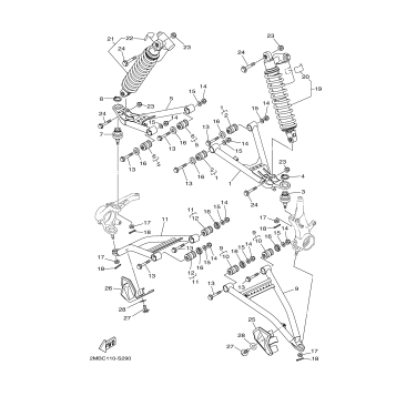 FRONT SUSPENSION WHEEL