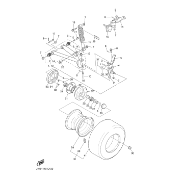 FRONT SUSPENSION WHEEL