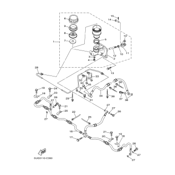 REAR MASTER CYLINDER