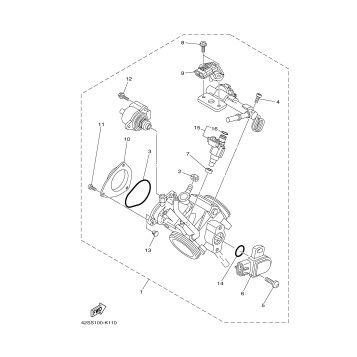 THROTTLE BODY ASSY 1