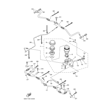 REAR MASTER CYLINDER