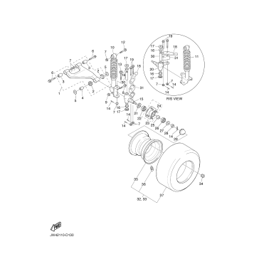 FRONT SUSPENSION WHEEL