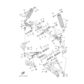 FRONT SUSPENSION & WHEEL