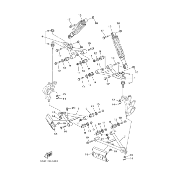 FRONT SUSPENSION WHEEL
