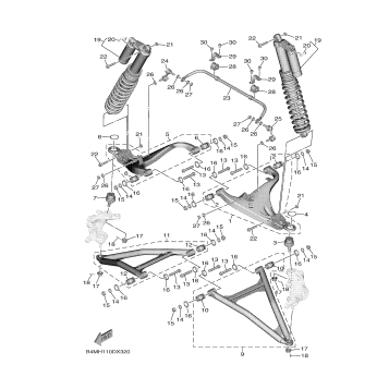 FRONT SUSPENSION & WHEEL