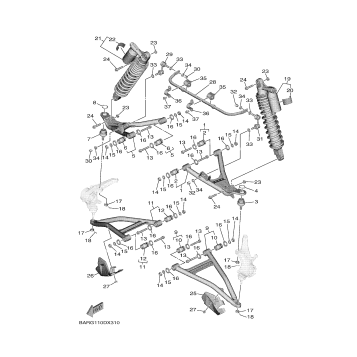 FRONT SUSPENSION & WHEEL