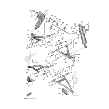FRONT SUSPENSION & WHEEL